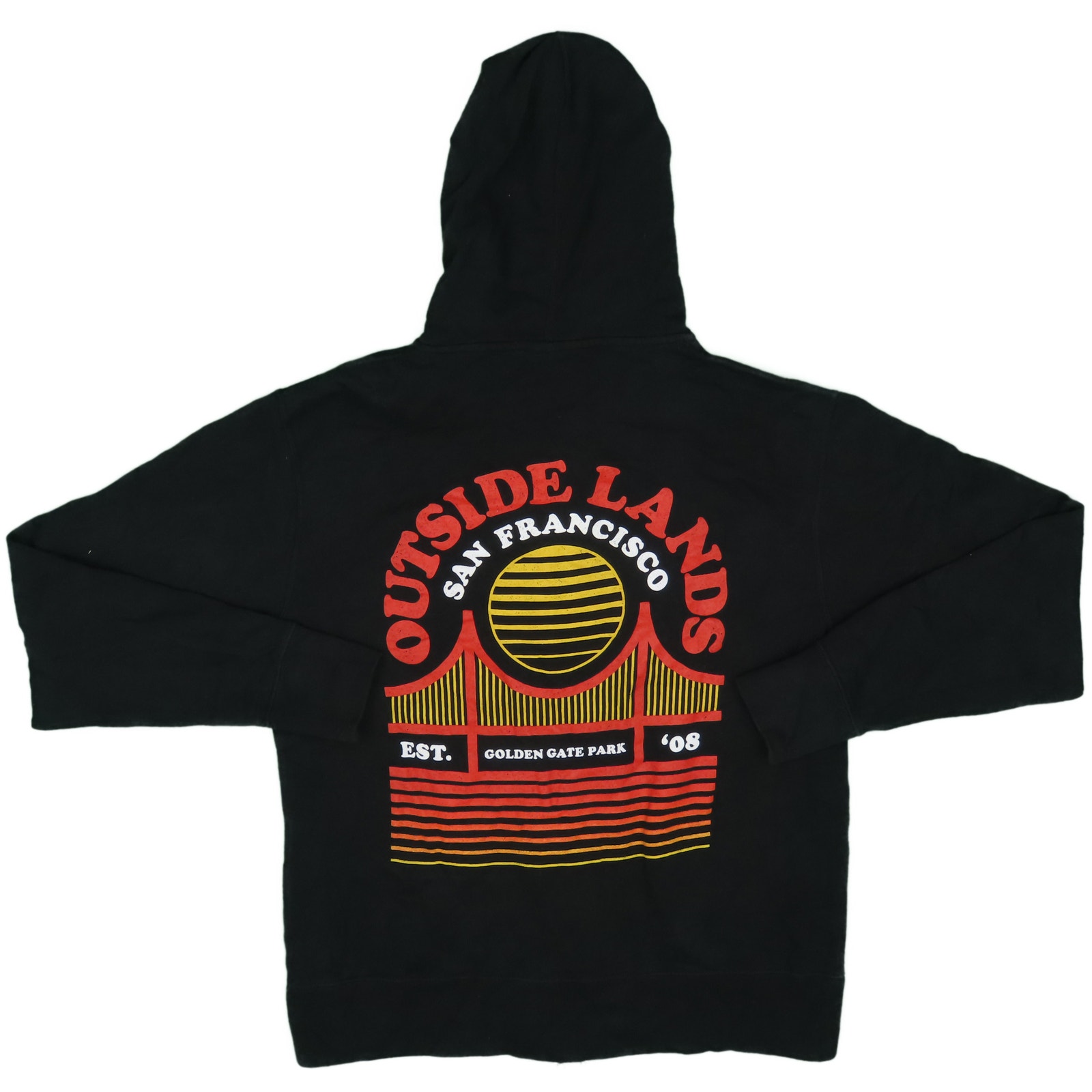 Outside Lands San Francisco 2008 Hoodie M Music Fest